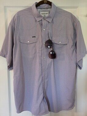 PONCHO The Auctioneer Men's Short Sleeve Shirt XXL